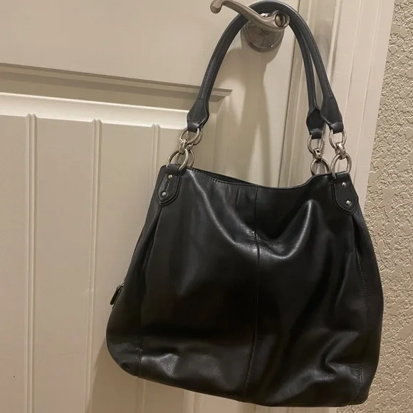 Coach 3 compartment shoulder bag - Picture 2 of 16